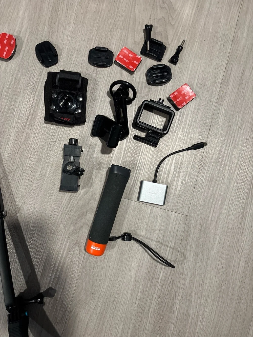 GoPro Hero 3+ Kit with many accessories